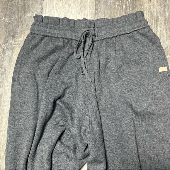 Lunya Gray Wide Leg Relaxed Pants Organic Cotton Silk Blend NEW - Picture 4 of 6